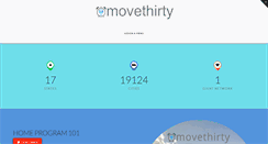 Desktop Screenshot of movethirty.com